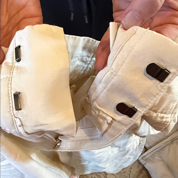 Banana Republic high waist trench pants, Crème - Picture 9 of 10